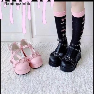 [nanjingxinhb] lolita zapatos little bat estilo bowknot demon dark goth punk plataforma cosplay zapatos de tacón alto [caliente]