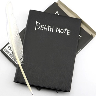 mcbeath papel jugando death note cuaderno coleccionable pluma pluma death note pad escuela anime cuero dibujos animados diario para regalo diario/multicolor (3)