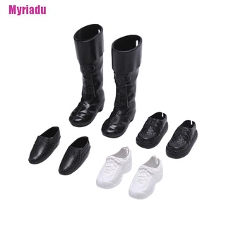 [Myriadu] 4 pares de zapatillas de deporte zapatos botas accesorios para novio Ken juguetes niños regalos
