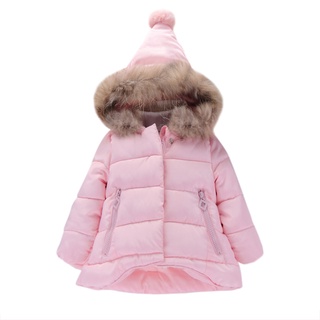 Baby Girls Boys Kids Jacket Coat Autumn Winter Warm Children Clothes