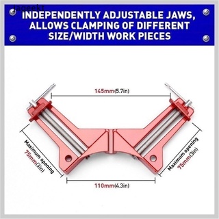 jageekt - abrazadera de esquina de ángulo recto de 90 grados, soporte para marco de imagen, woodworkingtool co