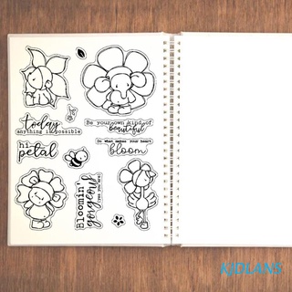 kjdlans bebé elefante diy manualidades scrapbook relieve plantilla álbum molde para tarjeta de papel