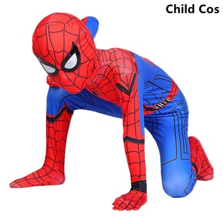 Vengadores Superhéroe Cosplay Disfraz Niños Spiderman Iron Man Mono