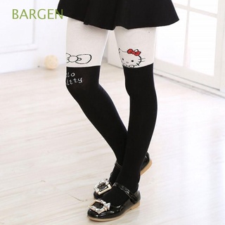 BARGEN Kawaii Cartoon Pantyhose Lovely Socks Children Stockings Embroidery Cute Sweet Girl Thin Breathable Tights