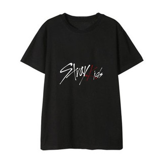 Kpop StrayKids STRAY KIDS T-shirt letra camiseta tops Unisex Tee tops