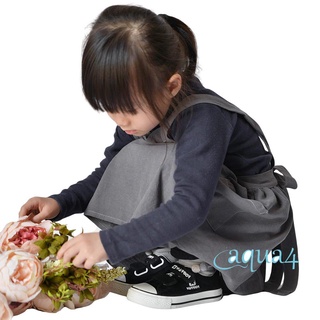 Anana-kids - delantal ajustable para niños, delantal de cocina, uniforme para hornear con bolsillo lateral (2)
