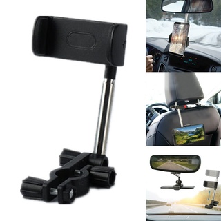 soporte universal para teléfono de coche, giratorio de 360 grados, soporte para espejo retrovisor