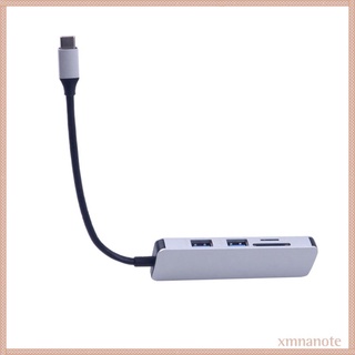 USB Type-C Hub Adaptador SD TF Lector De Tarjetas 3.0 Conector De Carga (1)