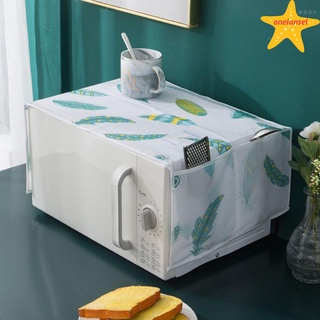Ls Bolsa De tela impermeable con dibujos animados Para refrigerador/horno Microondas/accesorios De cocina