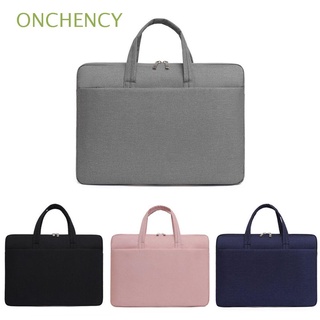 ONCHENCY 13 14 15.6 inch Universal Handbag Fashion Business Bag Laptop Sleeve New Notebook Case Shockproof Large Capacity Protective Pouch Briefcase/Multicolor