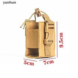 yunhun bolsa de caza walkie caza talkie titular bolsa táctica colgante radio bolsa.