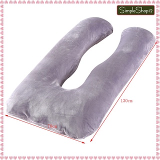 Funda De almohada simpleshop12/suave/suave/Para embarazada/sueño/soporte De alimentación/terciopelo suave/deslizable con invisible (1)