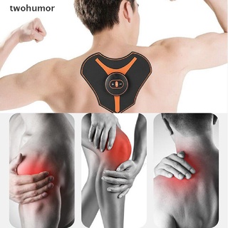 [twohumor] masajeador de pulso eléctrico de espalda y cuello estimulador muscular alivio del dolor de presión [twohumor]