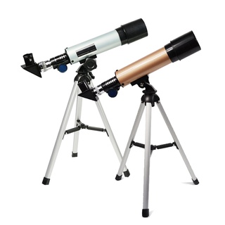 [omeo] f36050m telescopio telescópico monocular espacial astronómico con trípode