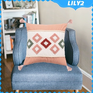 [lily2] Fundas de almohada de algodón para el hogar/almohadillas Decorativas de Sofá/cojín de cocina