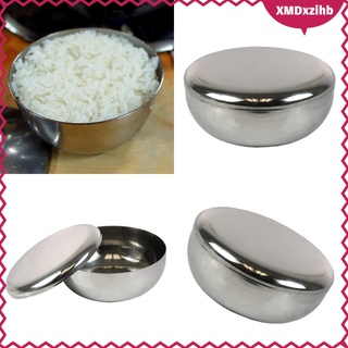 4pcs tradicional estilo coreano arroz al vapor tazón con tapa fideos para niño\\\'s (9)