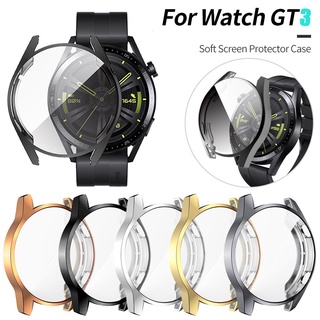 Screen Protector Cover for Huawei Watch GT3 46mm 42mm 2e Case GT2 GT Runner Soft Tpu Scratch-resistant Shell