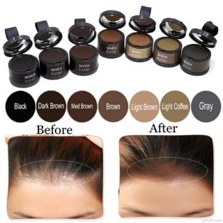 Sombra de cabello en polvo línea de cabello modificado reparación sombra de cabello recorte polvo maquillaje corrector de pelo 8 colores