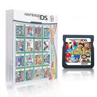 Cartucho De videojuego 482 en 1 Para Super Mario Nintendo Ds Ndsl Ndsi 2ds 3ds (1)