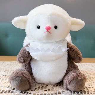 muñeca de peluche de cerdo muñeca de cordero super lindo panda cocodrilo muñeca bebé almohada lindo regalo