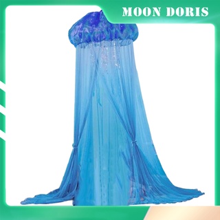 [Moon Doris] toldo para cama para niños con mosquitera colgante para cuna de bebé, castillo de medusas