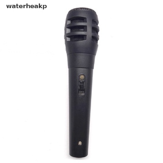 (waterheakp) micrófono vocal dinámico de mano para grabar karaoke pa dj music inc micrófono plomo en venta