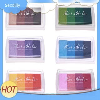 almohadilla de tinta degradada de 4 colores diy sello de tinta de colores almohadilla de impresión de niños papelería (1)