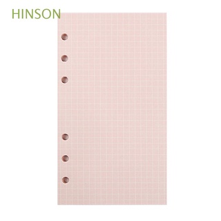 HINSON Purple Paper Refill Weekly Loose Leaf Paper Refill Notebook Paper Monthly Daily Planner 40 Sheets School Supplies Agenda A5 A6 Binder Inside Page