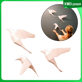 3d papel modelo de aves papercraft rompecabezas manualidades papel anotado plantillas de papel