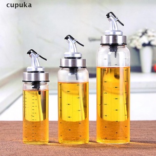 cupuka cocinar condimento botella de aceite salsa botella de vidrio botellas de almacenamiento de aceite y vinagre co