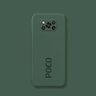 Xiaomi Poco X3 NFC Funda Blanda De Goma De Silicona Líquida A Prueba De Golpes (6)