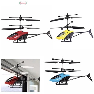 Gesto de inducción Mini RC avión helicóptero niños juguete volador con helicóptero de luz de tres colores