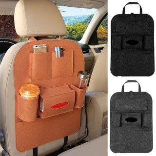 bolsa de almacenamiento para asiento trasero de coche, multibolsillo, organizador de viaje, colchoneta para colgar