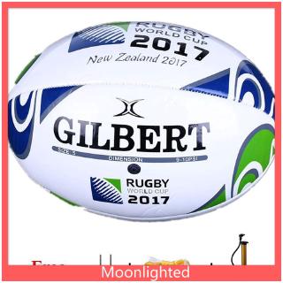 Gilbert talla 5 Rugby balón de fútbol americano con inflador gratis (1)