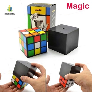Rubikscube Fantasía Primer Plano Cubo Mágico Profesional Restaurar De Rubik Magic Props Mago Suministros Juguetes Trucos (Color : Multicolor)