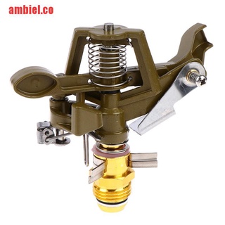 【ambiel】1/2 inch Metal Pulsating Sprinkler 360 Degree Rocker Arm Rotat (1)