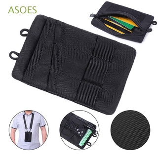 ASOES Durable Waist Bag Running Fanny Pack Belt Bag Zipper Pouch Outdoor Tools Wallet with Shoulder Belt Multifunction Hiking Coin Purse/Multicolor