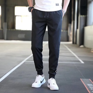 pantalones casuales clásicos de tres barras para hombre/pantalones joggers talla/m-5xl (5)