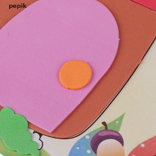 [pepik] diy niños de dibujos animados animales 3d espuma eva pegatina rompecabezas juguetes de aprendizaje regalo [pepik]
