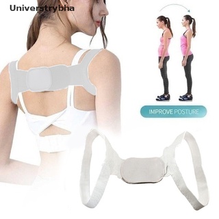 [universtrybha] corrector de postura de espalda invisible para hombro, soporte de columna, soporte de columna