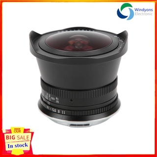 Windyons TTArtisan mm F2 APS‐C lente ojo de pez para cámaras Canon EOS RF con filtro ND1000