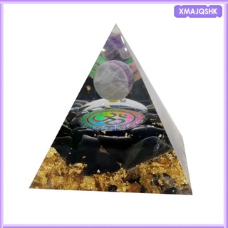 gema orgone pirámide generador de energía emf protección cristal natural