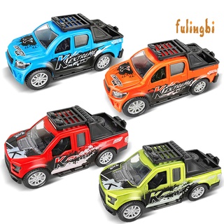 flb 1/36 simulación diecast pickup truck car pull back modelo niños juguete colección (1)