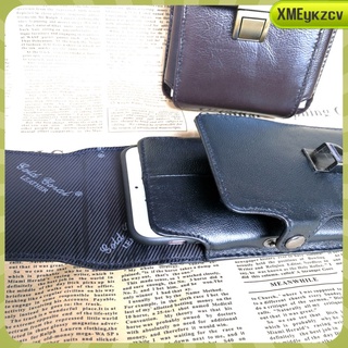 New 5.5/6 Inch Cell Phone Case Men Belt Waist Pack Purse Zipper Bag (2)