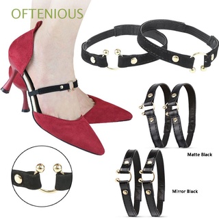 a menudo al por mayor tobillo zapato cinturón de metal punta de tacón alto celebración paquete cordones decoraciones mujeres accesorios zapatos banda antideslizante correas