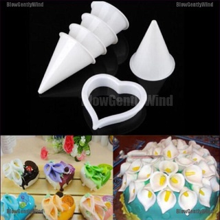 BlowGentlyWind - molde para decoración de tartas, diseño de Sugarcraft, Fondant, herramientas de Calla Lily, flor BGW (1)