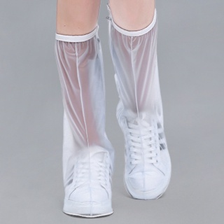 impermeable lluvia reutilizable zapatos cubierta antideslizante cremallera botas de lluvia overshoes