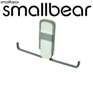 Smallbear fácil de instalar percha de ropa estante de almacenamiento de ahorro de espacio percha de ropa organizador de almacenamiento sin punzón para el hogar