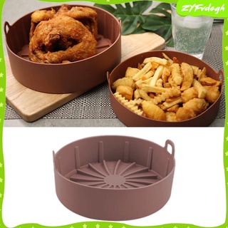 Round Air Fryer Silicone Pot Replacement for Paper Liners Silicone Material