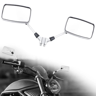 1 par de espejos retrovisores universales de 10 mm para motocicleta
